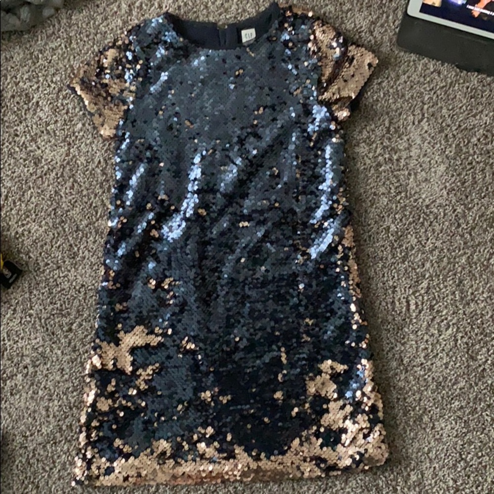 Girls GAP sequin dress